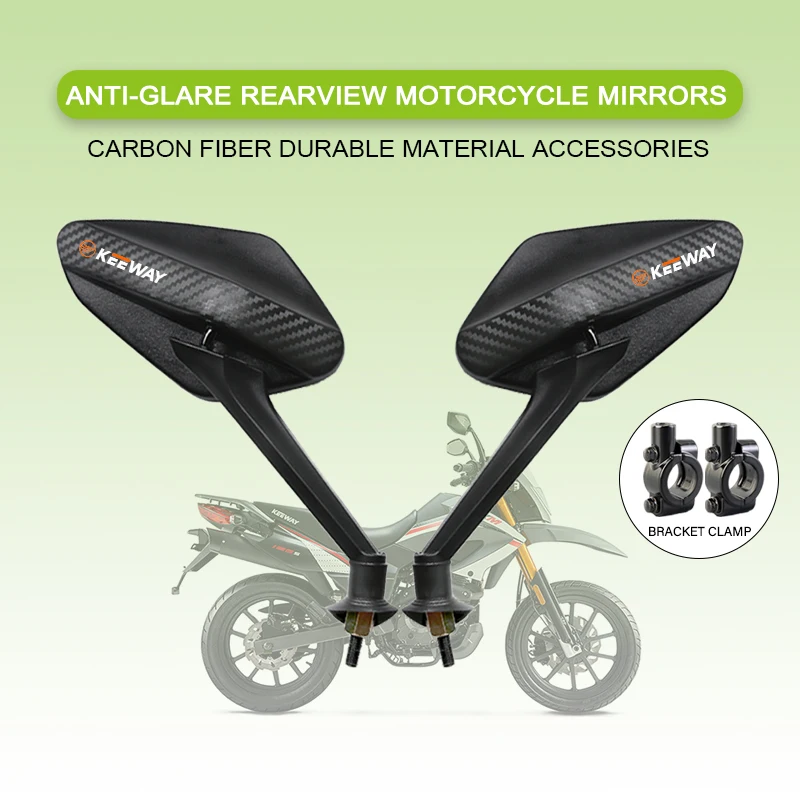 For Keeway Hurricane Vieste Cityblade Superlight RKR RKF Adjustable angle Carbon Fiber Rearview Mirror Motorcycle accessories
For Keeway Hurricane Vieste Cityblade Superlight RKR RKF Adjustable angle Carbon Fiber Rearview Mirror Motorcycle accessories