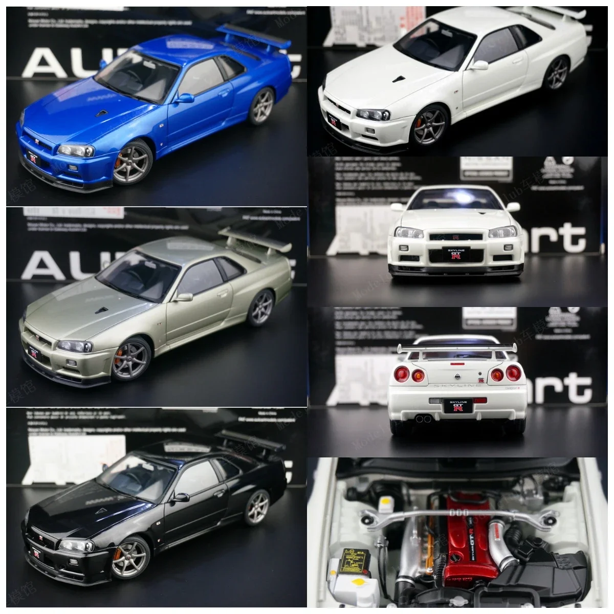 Autoart 1:18 Skyline R34 GTR V-Spec II JDM моделирование ограниченная серия все открытые металлические статические модели автомобиля из сплава игрушка в подарок
Autoart 1:18 Skyline R34 GTR V-Spec II JDM моделирование ограниченная серия все открытые металлические статические модели автомобиля из сплава игрушка в подарок