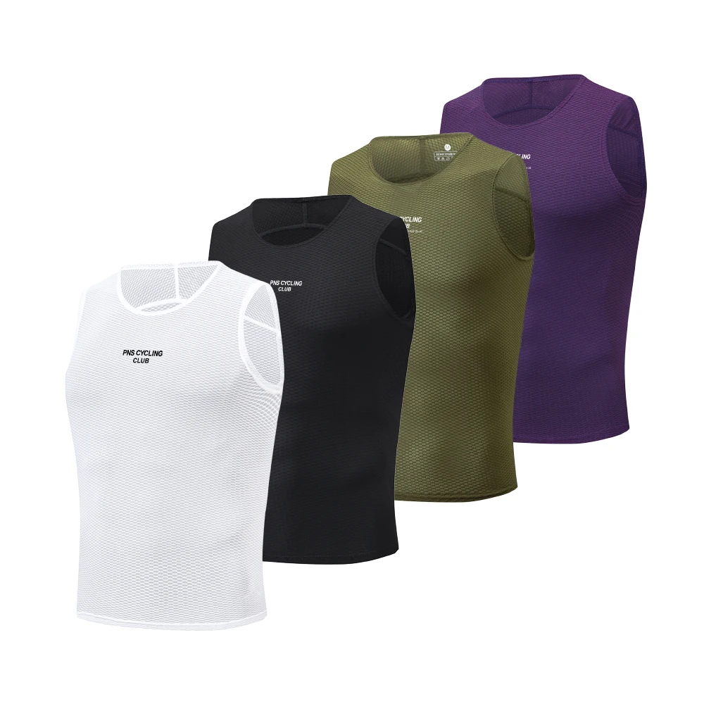 PNS Cycling Base Layer Sleeveless Mesh Quick Dry Cycling Undershirt MTB Road Bike Jersey Sports Racing Bicycle Underwear Vest
PNS Cycling Base Layer Sleeveless Mesh Quick Dry Cycling Undershirt MTB Road Bike Jersey Sports Racing Bicycle Underwear Vest