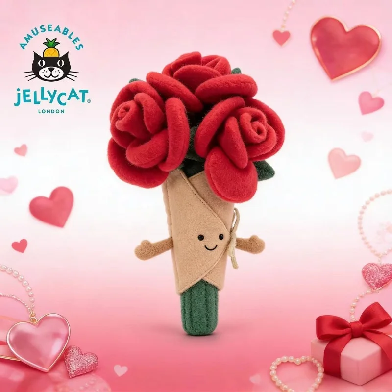 Плюшевая игрушка Jellycat: Зайчик; Алый дракон; Букет роз; Подарок на День святого Валентина; Новогодний подарок 2026
Плюшевая игрушка Jellycat: Зайчик; Алый дракон; Букет роз; Подарок на День святого Валентина; Новогодний подарок 2026