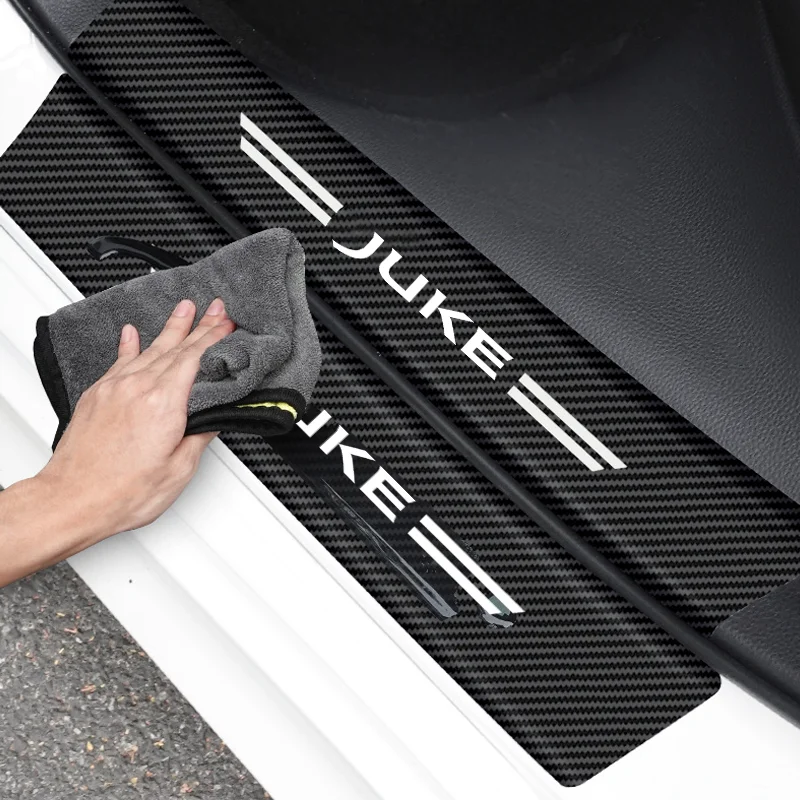 1/4/5Pcs For Nissan Juke F15 F16 2021 Carbon Fiber Car Door Sill Sticker Auto Door Threshold Protector Strip Auto Accessories
1/4/5Pcs For Nissan Juke F15 F16 2021 Carbon Fiber Car Door Sill Sticker Auto Door Threshold Protector Strip Auto Accessories