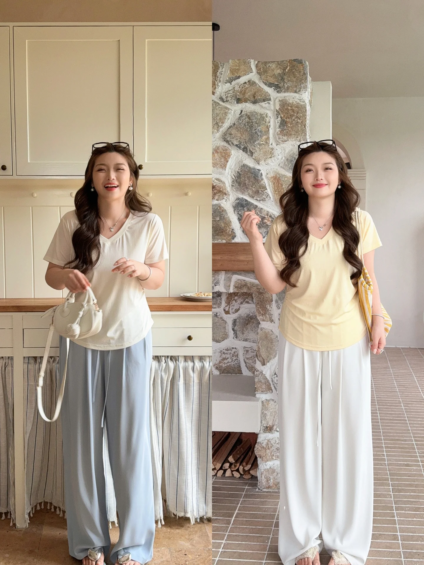 Large Size Women's Ice Skin T-Shirt V-Neck Short Sleeve Ruffle Design Summer Casual Top Comfortable Breathable Lyocell Fiber
Large Size Women's Ice Skin T-Shirt V-Neck Short Sleeve Ruffle Design Summer Casual Top Comfortable Breathable Lyocell Fiber