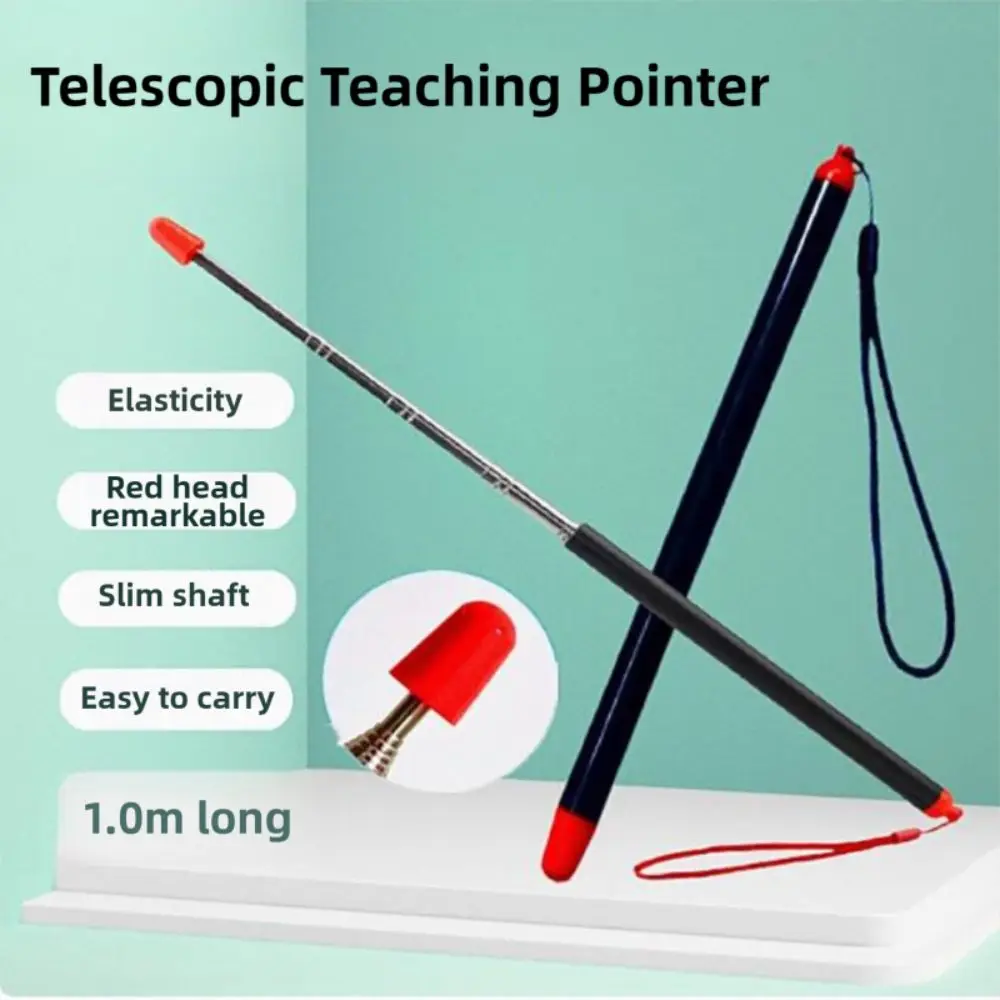 39.4Inch Teaching Pointer Extendable Telescopic Teaching Pointer Stick Handheld Multi-functional Readin Pointer for Classroom
39.4Inch Teaching Pointer Extendable Telescopic Teaching Pointer Stick Handheld Multi-functional Readin Pointer for Classroom