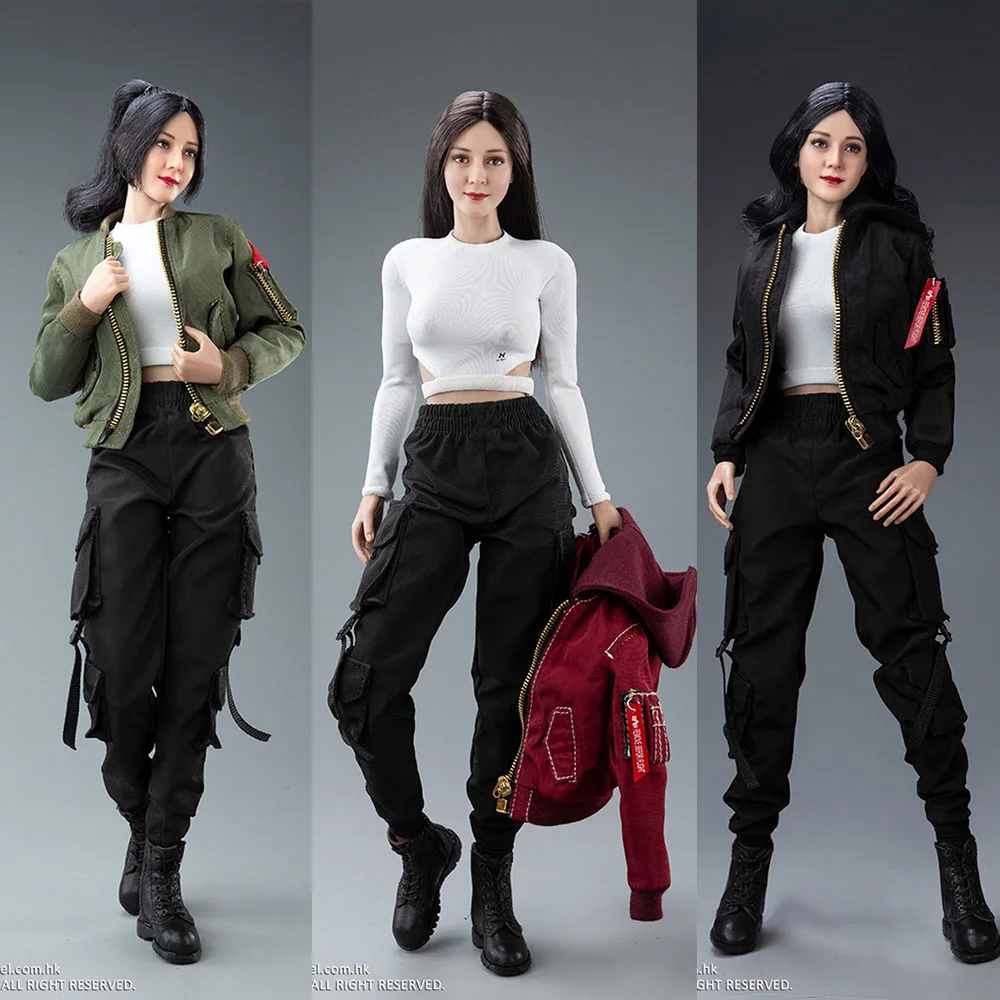 1/6 Women Soldier Jacket White Long Sleeve Shirt Overalls Boots Clothes Set Accessory For 12" Action Figure Body Model
1/6 Women Soldier Jacket White Long Sleeve Shirt Overalls Boots Clothes Set Accessory For 12" Action Figure Body Model