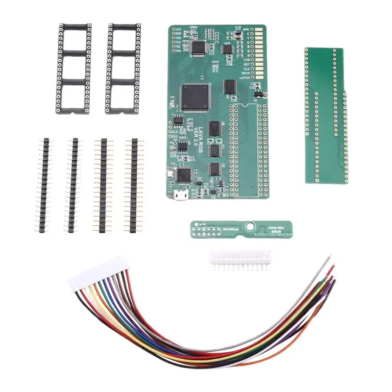 New-Lava RGB 2.0 Kit For AV Famicom Console For RGBS/ S-Video Output For CV Three Video & 24-Bit RGB888 Output
New-Lava RGB 2.0 Kit For AV Famicom Console For RGBS/ S-Video Output For CV Three Video & 24-Bit RGB888 Output