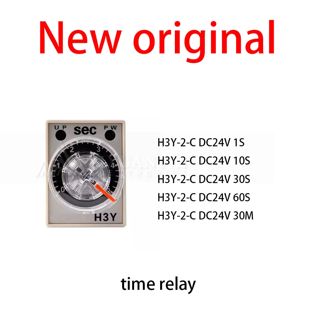 1Pcs/Lot New original H3Y-2-C DC24V 1S H3Y-2-C DC24V 10S H3Y-2-C DC24V 30S H3Y-2-C DC24V 60S H3Y-2-C DC24V 30M time relay
1Pcs/Lot New original H3Y-2-C DC24V 1S H3Y-2-C DC24V 10S H3Y-2-C DC24V 30S H3Y-2-C DC24V 60S H3Y-2-C DC24V 30M time relay