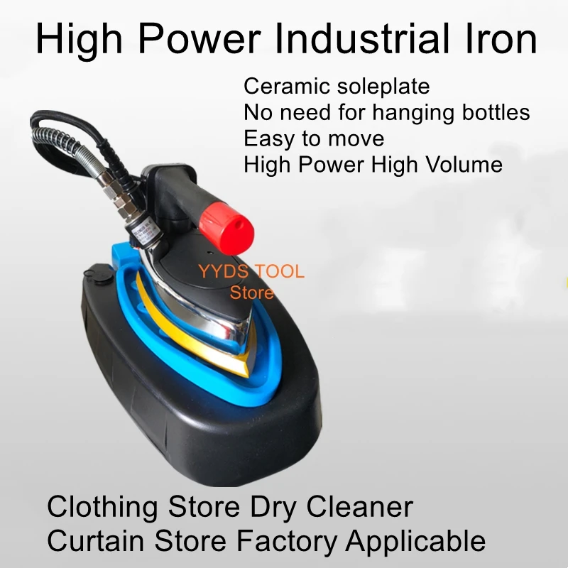 High-power hanging bottle steam iron automatic water pump integrated machine for clothing and curtain dry cleaning shops
High-power hanging bottle steam iron automatic water pump integrated machine for clothing and curtain dry cleaning shops