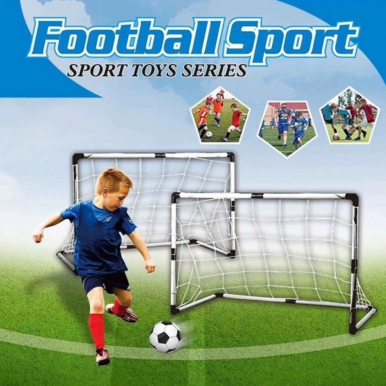 Indoor Mini Folding Soccer Goal Net Plastic Football Post Frame Set Inflatable Kids Sport Toys For Indoor Outdoor Team Game
Indoor Mini Folding Soccer Goal Net Plastic Football Post Frame Set Inflatable Kids Sport Toys For Indoor Outdoor Team Game