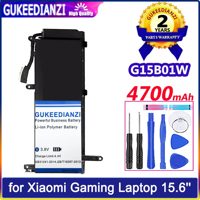 Аккумулятор GUKEEDIANZI 4700 мАч для игрового ноутбука Xiaomi, 15,6 дюйма, I5 7300HQ GTX1050 GTX1060 1050Ti/1060
Аккумулятор GUKEEDIANZI 4700 мАч для игрового ноутбука Xiaomi, 15,6 дюйма, I5 7300HQ GTX1050 GTX1060 1050Ti/1060