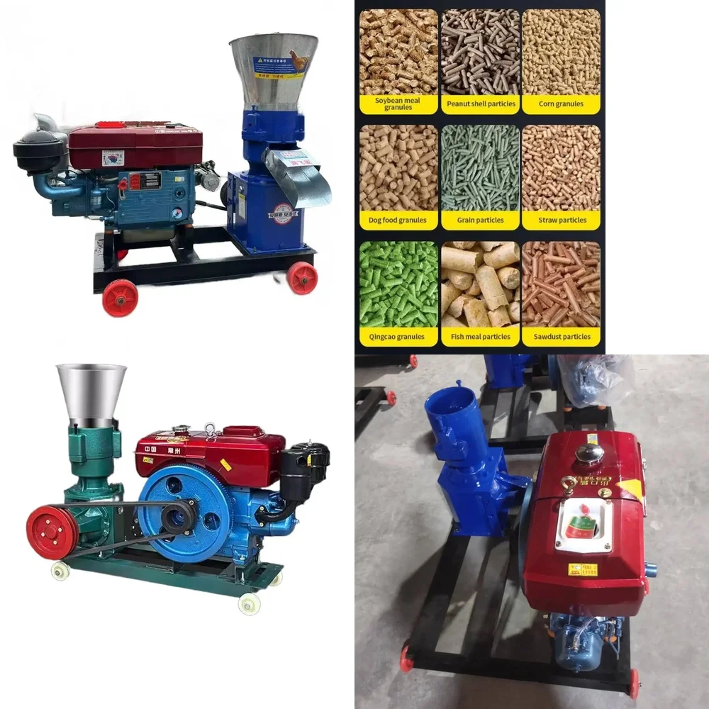 Engine Mini Pelletizer Small Pellet Mill Pelleting Machine for Animal Feeds & Feed Pellet
Engine Mini Pelletizer Small Pellet Mill Pelleting Machine for Animal Feeds & Feed Pellet