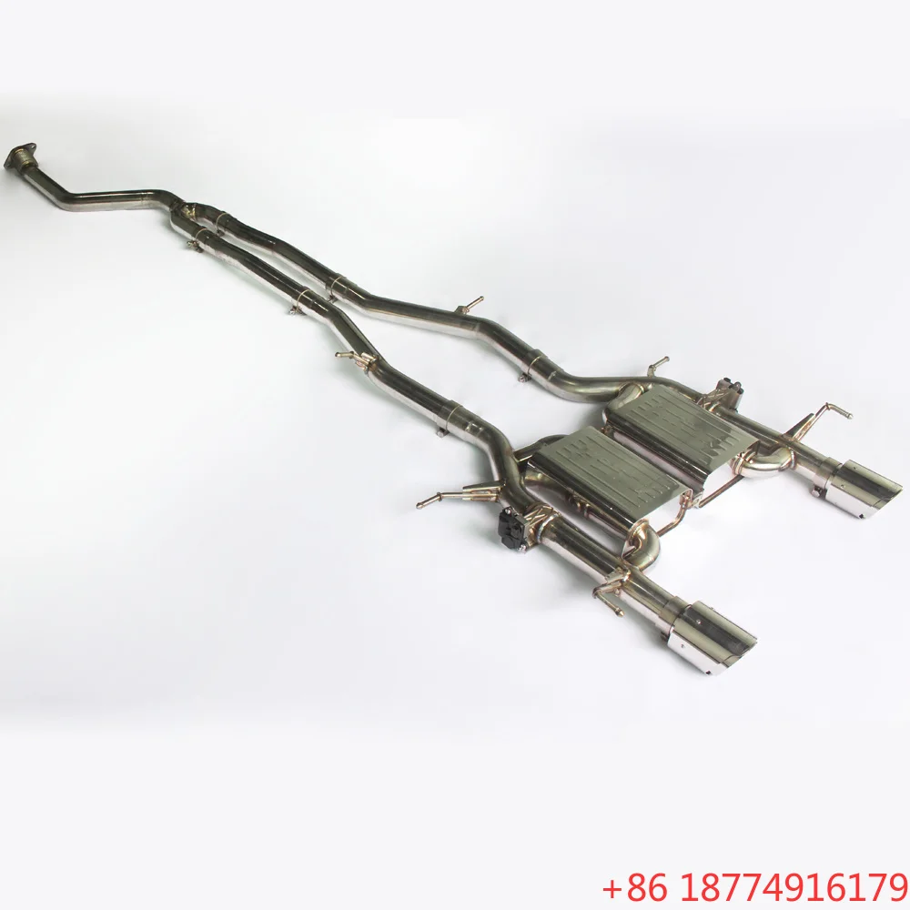 MM Factory OEM Ss304 Catback for for CT5/CT6/XT4/XT5/XT6/GT4/CT4-V/CT5-V/ATS with Muffler Valve System
MM Factory OEM Ss304 Catback for for CT5/CT6/XT4/XT5/XT6/GT4/CT4-V/CT5-V/ATS with Muffler Valve System