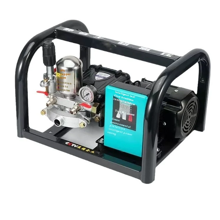 Portable High-Pressure DC Inverter Sprayer for Orchard Agricultural Disinfection Electric 48V/60V/220V with Core Pump Component
Portable High-Pressure DC Inverter Sprayer for Orchard Agricultural Disinfection Electric 48V/60V/220V with Core Pump Component