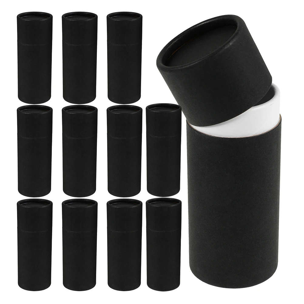 12pcs Essential Oil Bottle Packaging Box Paper Tubes Round Storage Containers for Home Decor Black Travel Gifts
12pcs Essential Oil Bottle Packaging Box Paper Tubes Round Storage Containers for Home Decor Black Travel Gifts
