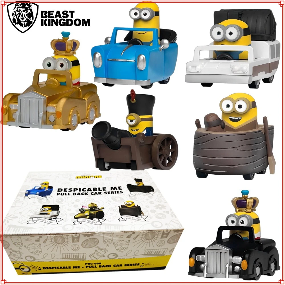 Original Beast Kingdom Minions Adventure Blind Box Trendy Appealing Statues Model Decorations Toys Vacation Presents for Kids
Original Beast Kingdom Minions Adventure Blind Box Trendy Appealing Statues Model Decorations Toys Vacation Presents for Kids