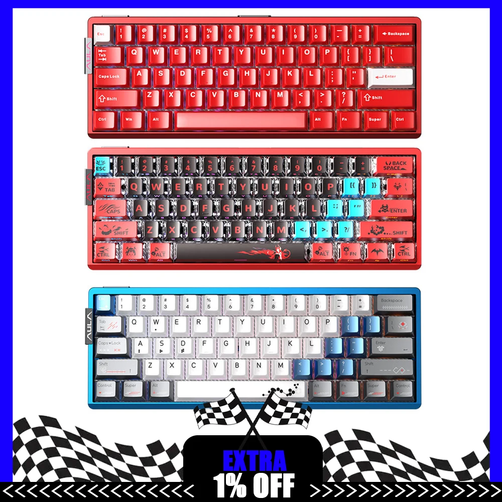 Aula AG60 Magnetic Switch Keyboard Wired Mechanical Keyboards 8000Hz RT0.01mm Gaming Keyboard Aluminium Alloy PC Accessories
Aula AG60 Magnetic Switch Keyboard Wired Mechanical Keyboards 8000Hz RT0.01mm Gaming Keyboard Aluminium Alloy PC Accessories