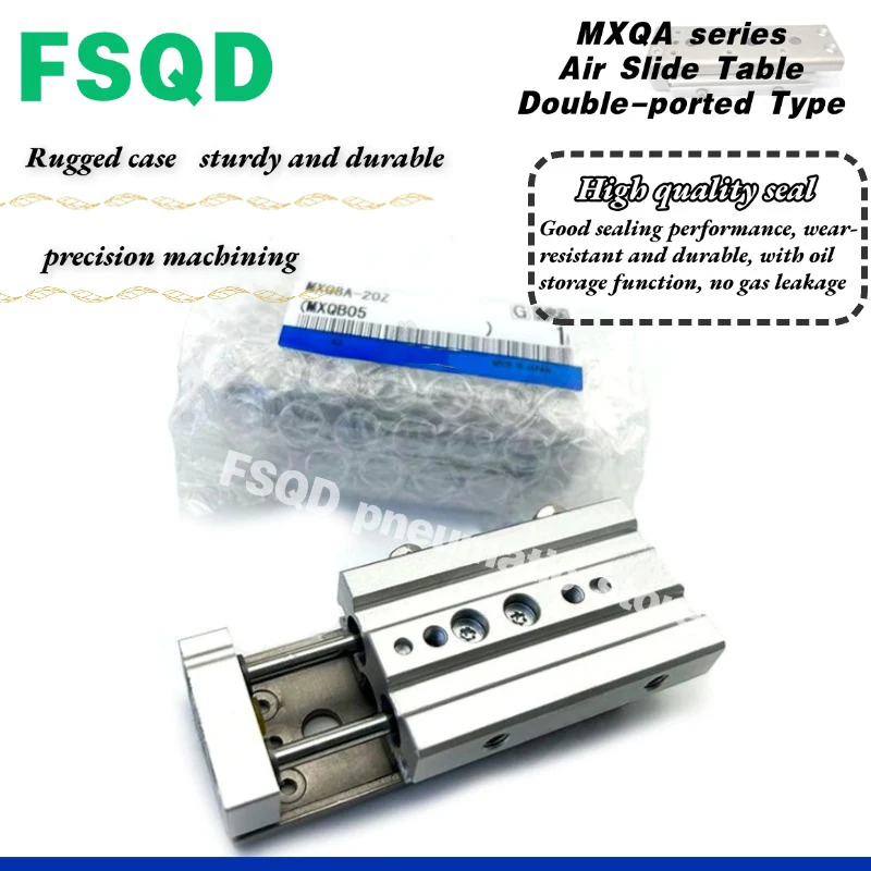 MXQ16A,MXQ20A-10,20,3050,75,100,125,150 ZA,ZD,ZB,ZE,ZC,ZF,ZG,ZH,FSQD, Air Slide Table Double-ported Type,MXQA series 
MXQ16A,MXQ20A-10,20,3050,75,100,125,150 ZA,ZD,ZB,ZE,ZC,ZF,ZG,ZH,FSQD, Air Slide Table Double-ported Type,MXQA series