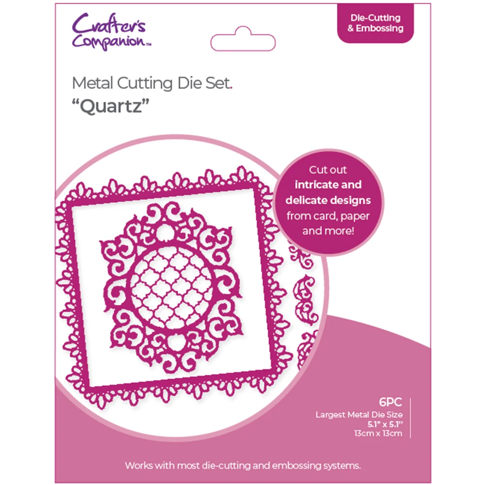 Metal Cutting Dies for Quartz Frame DIY Scrapbook Album Paper Card Embossing Templates
Metal Cutting Dies for Quartz Frame DIY Scrapbook Album Paper Card Embossing Templates
