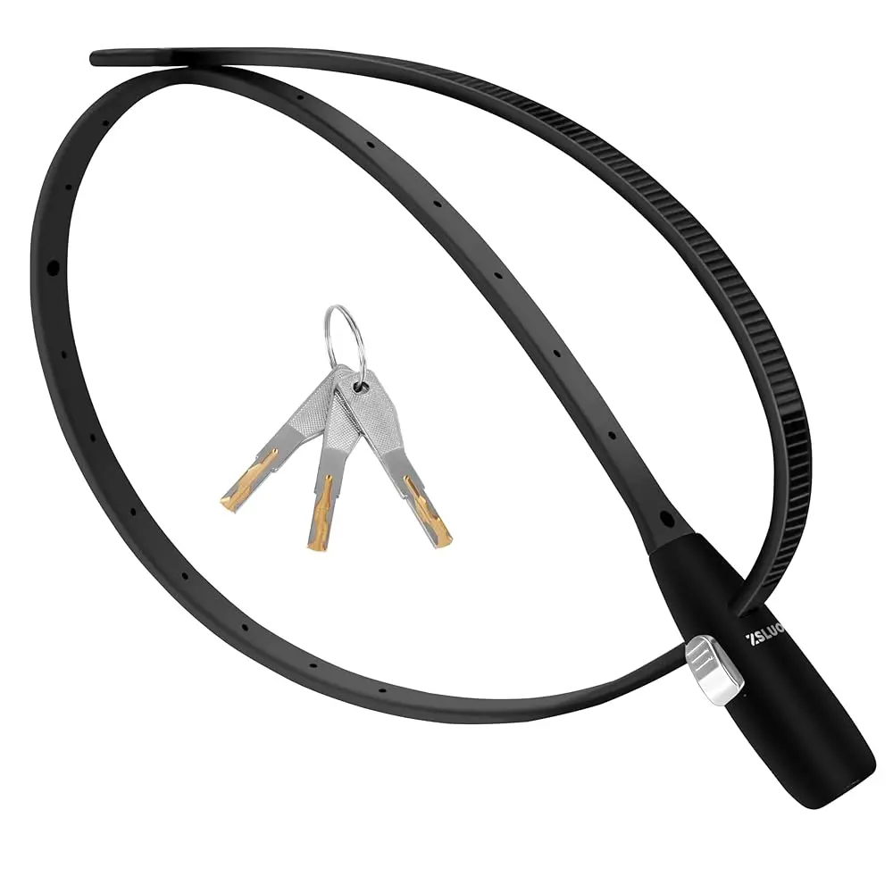 Free Shipping Zip Tie Lock - 3 Universal Key, 30-inch All-Weather Stainless Steel Adjustable Bike Lock, Suitable for Doors, Stro
Free Shipping Zip Tie Lock - 3 Universal Key, 30-inch All-Weather Stainless Steel Adjustable Bike Lock, Suitable for Doors, Stro