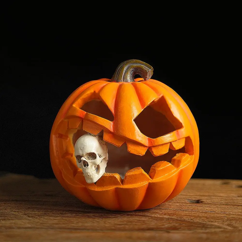 New Halloween Pumpkin Ghost Retro Desktop Skull Props Resin Ornaments Creative Ghost Festival Decorations
New Halloween Pumpkin Ghost Retro Desktop Skull Props Resin Ornaments Creative Ghost Festival Decorations
