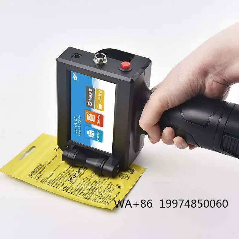 Thermal Portable Handheld Inkjet Batch Code Printer Hand Jet Handy Printer for Color Logo Printing Machine
Thermal Portable Handheld Inkjet Batch Code Printer Hand Jet Handy Printer for Color Logo Printing Machine