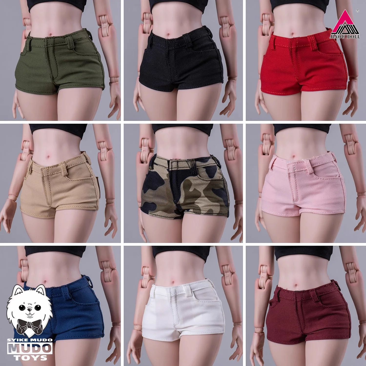 Clothes Model CTC-005 1/6 Scale Stretch Hot Pants Shorts Fit 12'' AT202 AT203 Female Soldier Action Figure Body Dolls
Clothes Model CTC-005 1/6 Scale Stretch Hot Pants Shorts Fit 12'' AT202 AT203 Female Soldier Action Figure Body Dolls