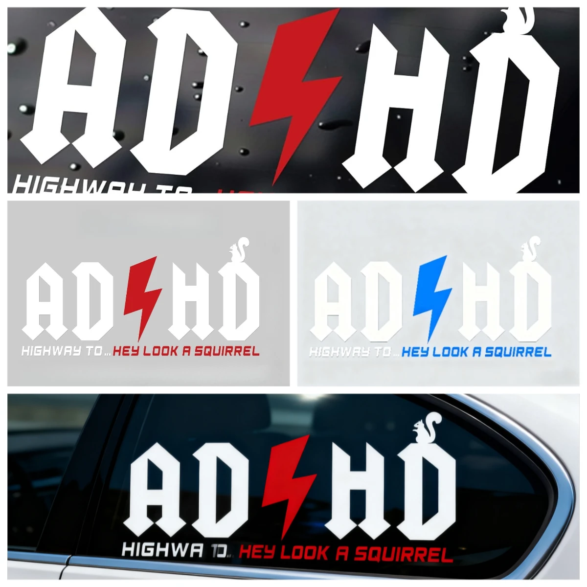 Car Stickers Vinyl Decal AD HD Highway to Hey Look A Squirrel Bumper Sticker for Truck Window Laptop
Car Stickers Vinyl Decal AD HD Highway to Hey Look A Squirrel Bumper Sticker for Truck Window Laptop