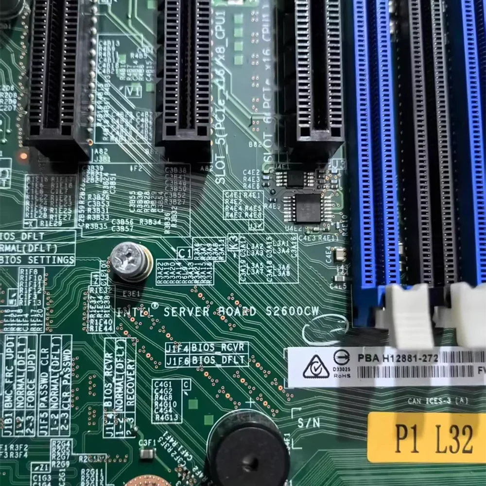 S2600CW PBA H12881-272 X99 Dual Motherboard Supports Xeon E5 26_ V3V4 CPU
S2600CW PBA H12881-272 X99 Dual Motherboard Supports Xeon E5 26_ V3V4 CPU