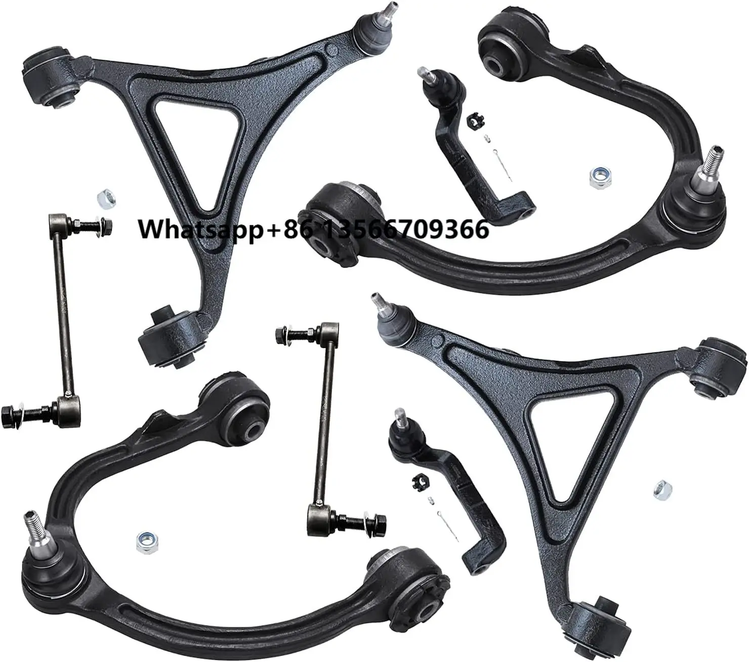 AWD Front Suspension Kit for CHRYSLER 300 2005-2010 Control Arms W/Ball Joints Tie Rods Sway Bar Links Replacement
AWD Front Suspension Kit for CHRYSLER 300 2005-2010 Control Arms W/Ball Joints Tie Rods Sway Bar Links Replacement