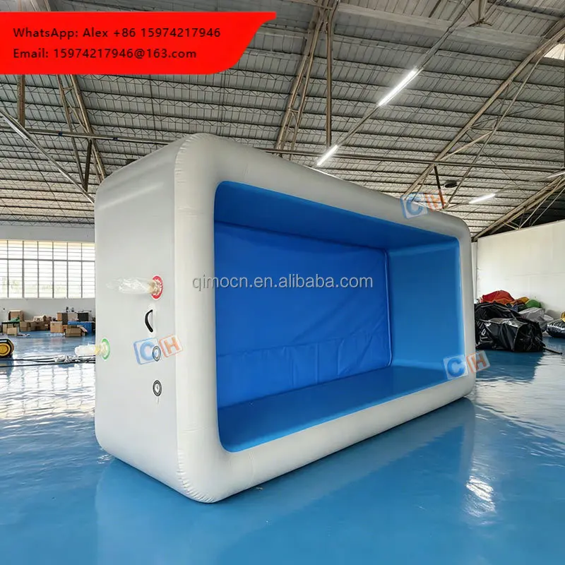 CH Thickened Drop Stitch Fabric Inflatable Swimming Pool For Outdoor Backyard