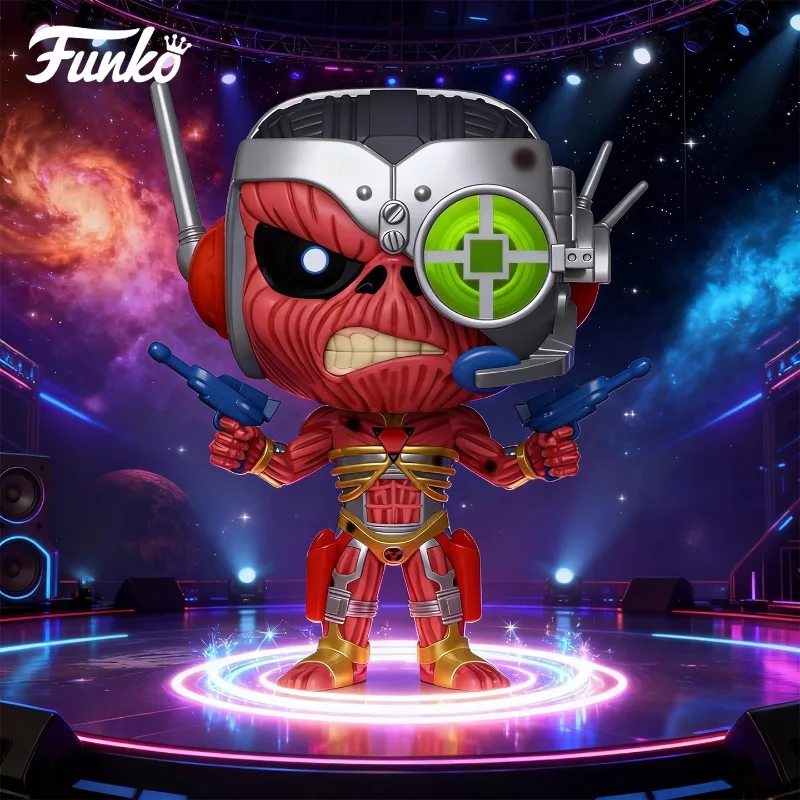 Genuine Edition FUNKO POP《Iron Maiden - Cyborg Eddie》Anime Action Desktop Decoration Ornament Model Toys Collectible Model
Genuine Edition FUNKO POP《Iron Maiden - Cyborg Eddie》Anime Action Desktop Decoration Ornament Model Toys Collectible Model