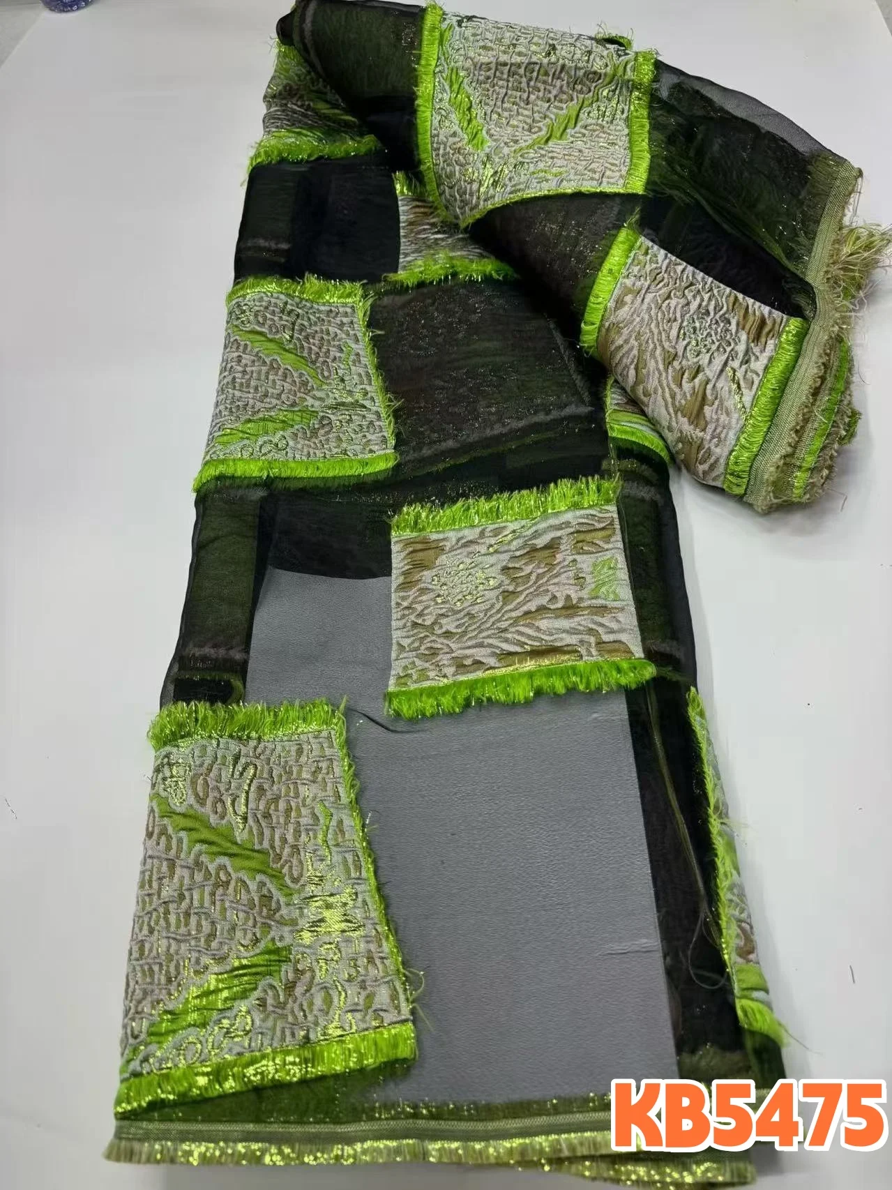 5 Yards Organza Jacquard Lace Fabric Luxury Nigerian Damask Cloth Brocade French Mesh Tulle Lace Fabric for Dress Sewing KB5475
5 Yards Organza Jacquard Lace Fabric Luxury Nigerian Damask Cloth Brocade French Mesh Tulle Lace Fabric for Dress Sewing KB5475