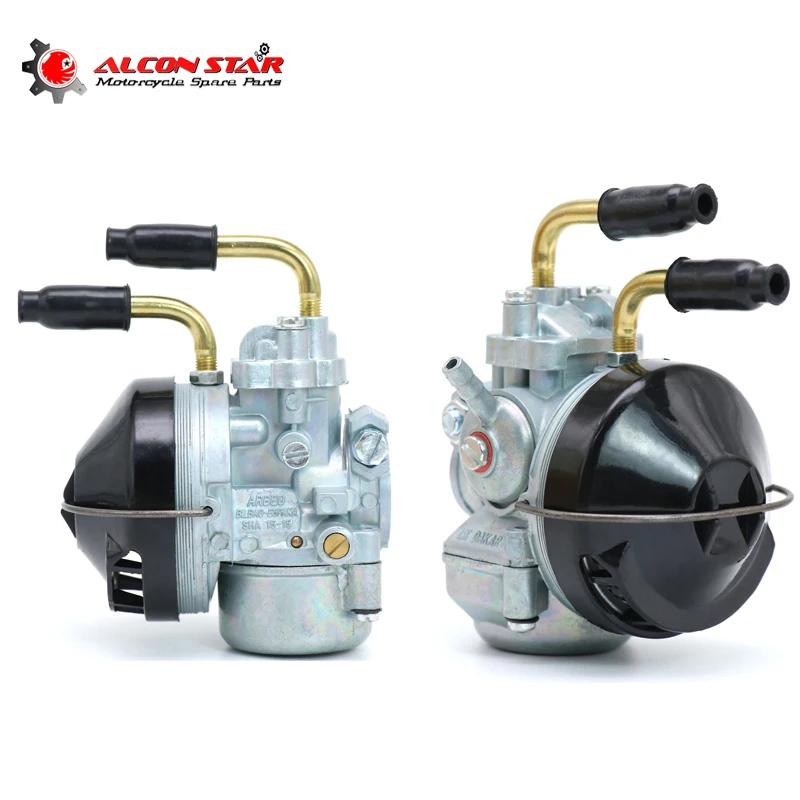 Alconstar 2 Stroke Motorcycle Carburetor SHA 15.15C with Air Fuel Mixture Screw For MBK 51 PEUGEOT PGT 103
Alconstar 2 Stroke Motorcycle Carburetor SHA 15.15C with Air Fuel Mixture Screw For MBK 51 PEUGEOT PGT 103