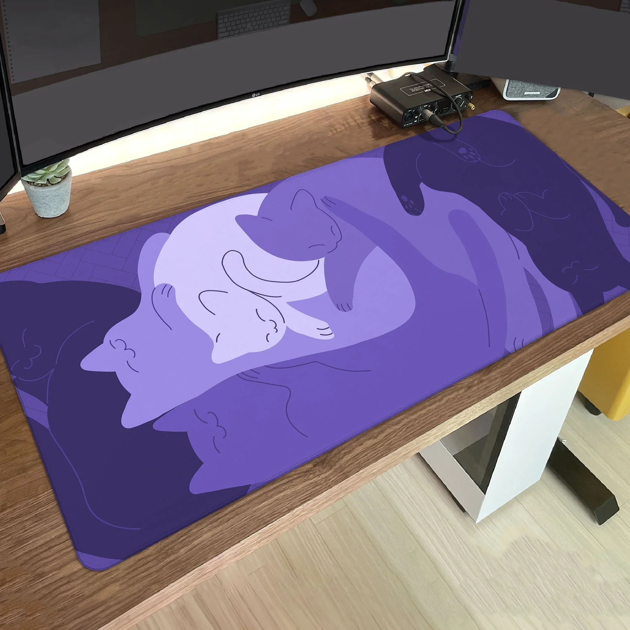 Purple Cats Desk Mat Cat Mouse Pad Office Gaming Laptop Mouse Mats, Dark Magenta Mousepad Cute,Kawaii Deskmat Large Gamer Carpet
Purple Cats Desk Mat Cat Mouse Pad Office Gaming Laptop Mouse Mats, Dark Magenta Mousepad Cute,Kawaii Deskmat Large Gamer Carpet
