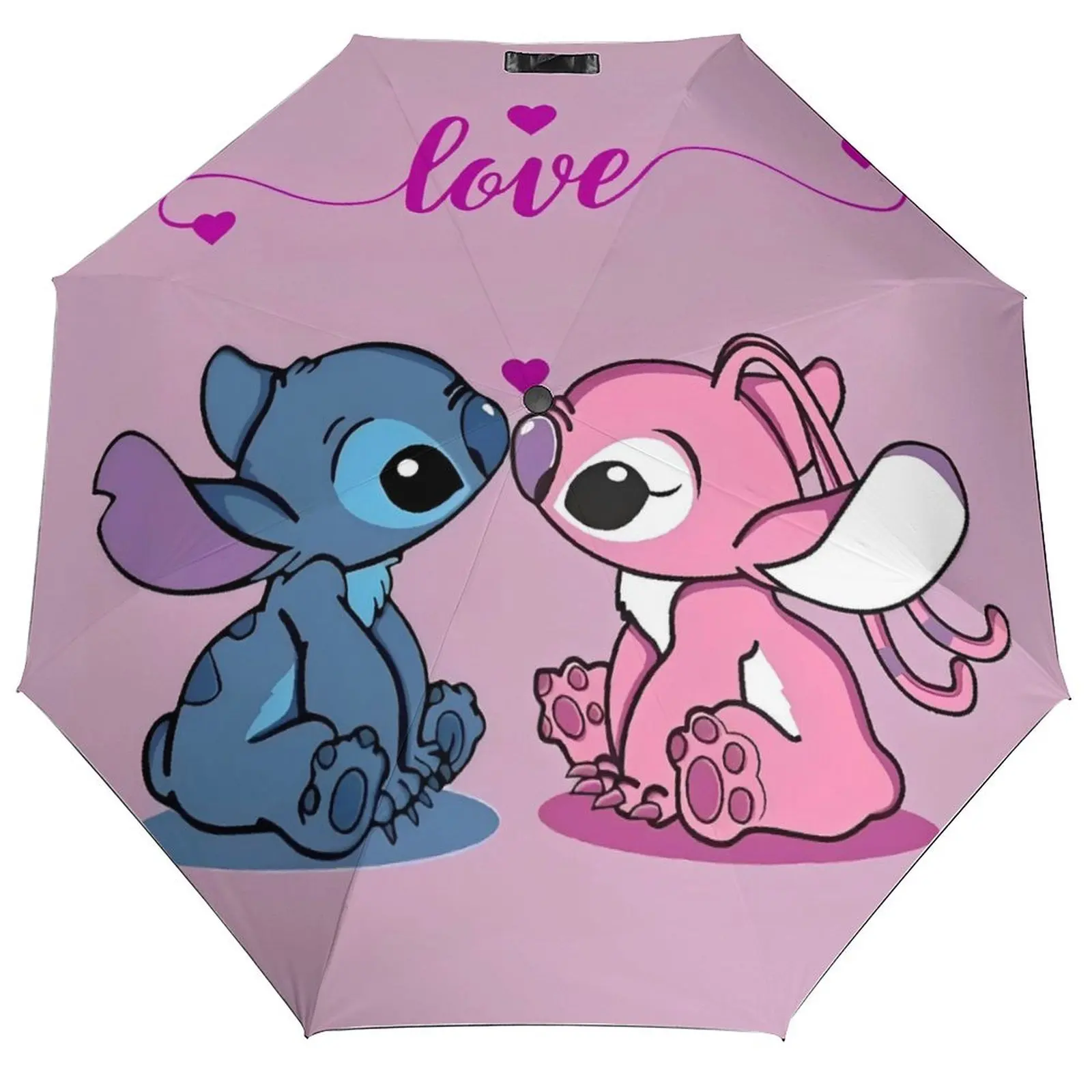 Fold Umbrella Kawaii Stitch And Angel-Cartoon Comic UV Resistant Umbrella Women Men 3 Fold Auto Rain And Sun Fashion Umbrellas
Fold Umbrella Kawaii Stitch And Angel-Cartoon Comic UV Resistant Umbrella Women Men 3 Fold Auto Rain And Sun Fashion Umbrellas