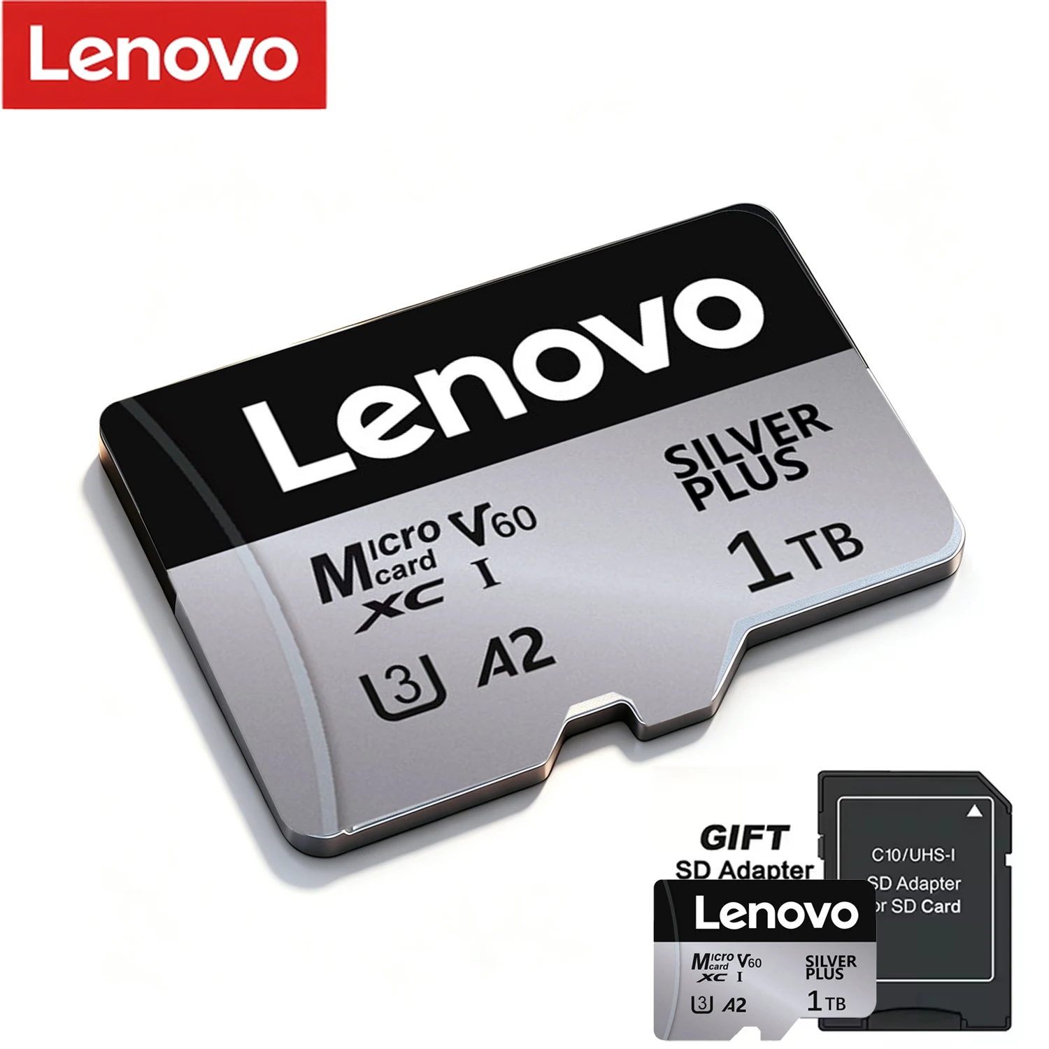 Lenovo Mini SD Memory Card 64GB U3 High Speed Flash Micro TF SD Card for Xiaomi Phone Drone Camera 512GB Memory Card
Lenovo Mini SD Memory Card 64GB U3 High Speed Flash Micro TF SD Card for Xiaomi Phone Drone Camera 512GB Memory Card