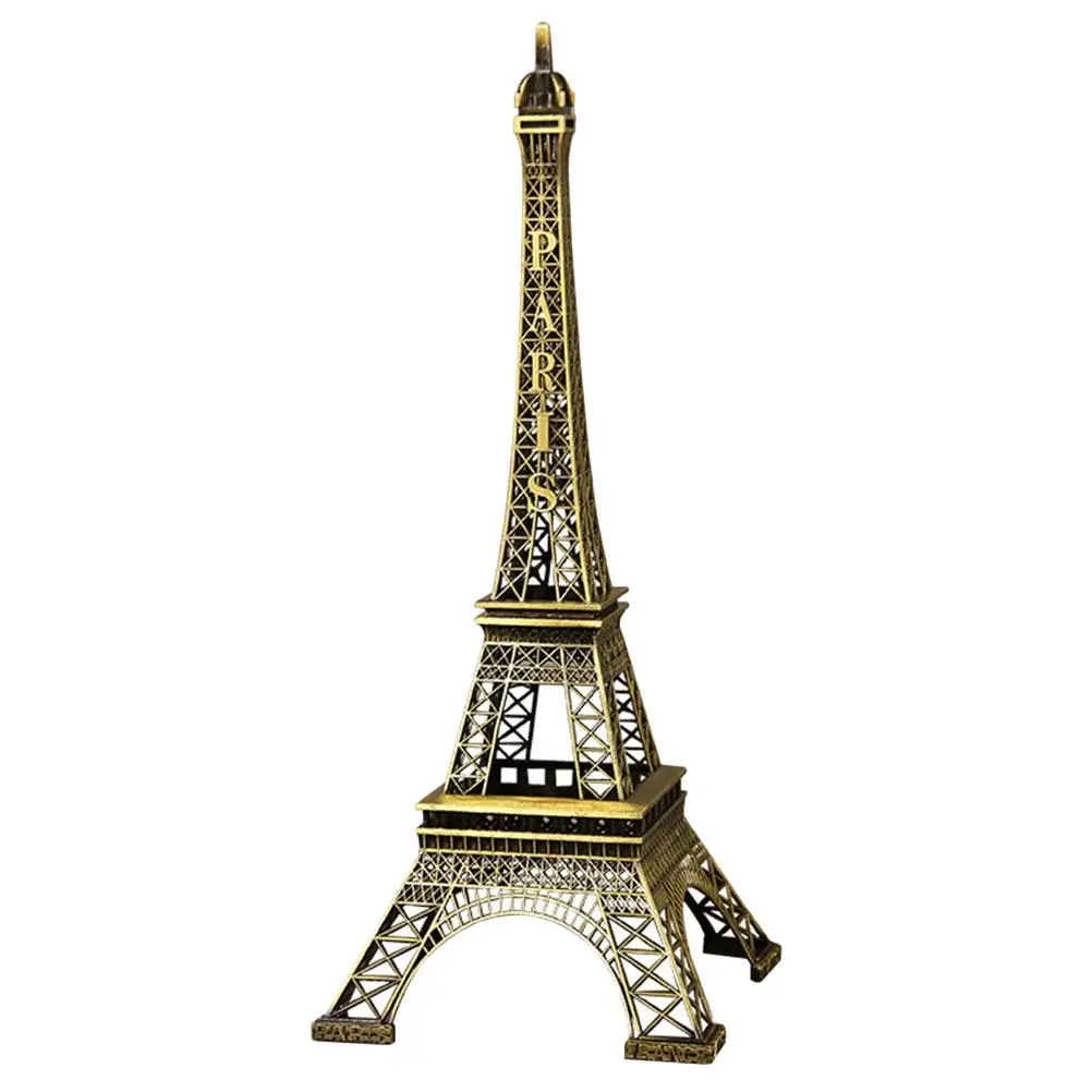 Eiffel Tower Model Statues Home Decor Decoration Cake Topper Vintage Photo Props Desktop Sculpture Metal Crafts Household
Eiffel Tower Model Statues Home Decor Decoration Cake Topper Vintage Photo Props Desktop Sculpture Metal Crafts Household