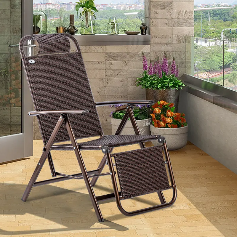 Foldable Reclining Chair for Adults Portable Rattan Patio Lounge Chair with Multi-Angle Adjustable Backrest for Nap Relaxation
Foldable Reclining Chair for Adults Portable Rattan Patio Lounge Chair with Multi-Angle Adjustable Backrest for Nap Relaxation