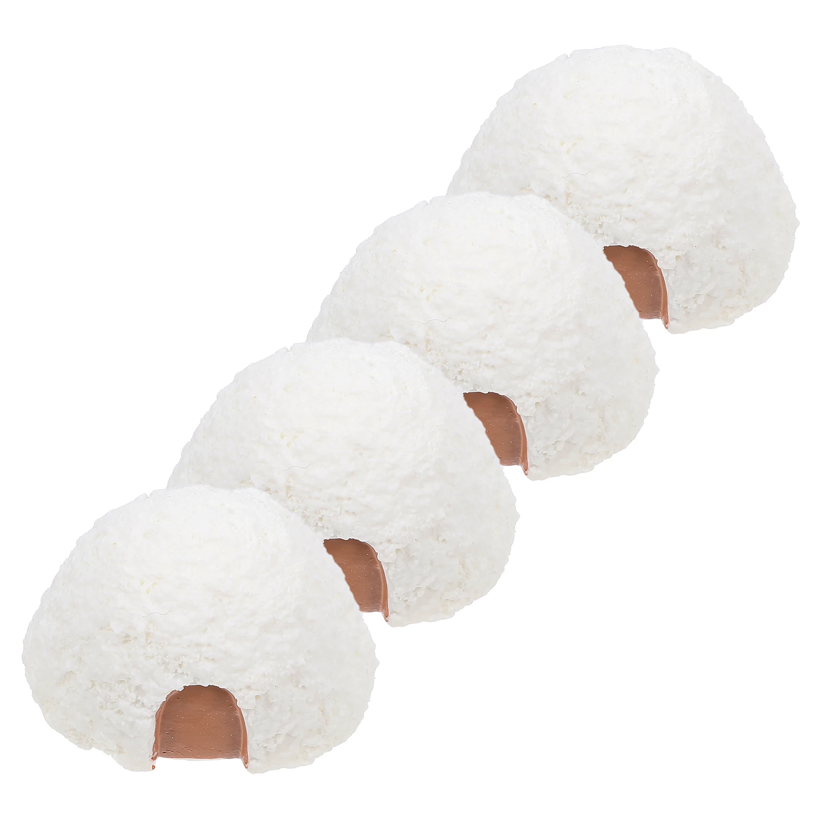 4Pcs Mini Resin Igloo Snow Ornaments Micro Landscaping Decor Miniature Ice Figurines for Desktop Succulent Bottle
4Pcs Mini Resin Igloo Snow Ornaments Micro Landscaping Decor Miniature Ice Figurines for Desktop Succulent Bottle