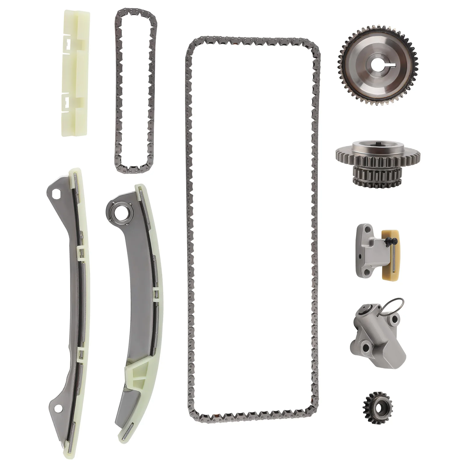 Комплект цепи ГРМ двигателя Maxpeedingrods для Nissan Tiida Sentra Versa 2007-2012 13024-EE50B
Комплект цепи ГРМ двигателя Maxpeedingrods для Nissan Tiida Sentra Versa 2007-2012 13024-EE50B