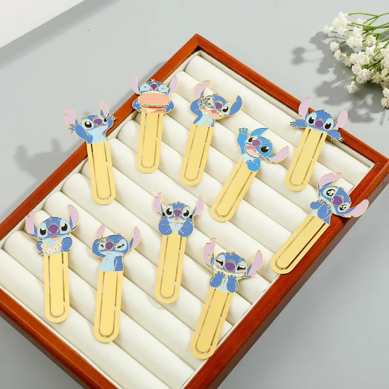 Stitch Bookmark Clip Disney Cute Cartoon Characters Rectangle Metal Fine Simple Gold Practical Holiday Reading Souvenir Student
Stitch Bookmark Clip Disney Cute Cartoon Characters Rectangle Metal Fine Simple Gold Practical Holiday Reading Souvenir Student