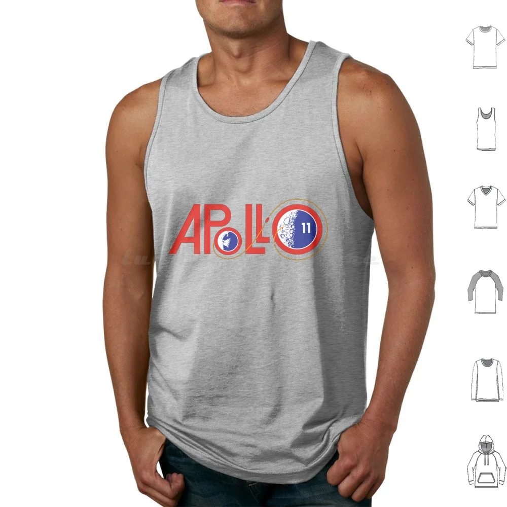 Apollo 11 Mission Logo Tank Tops Vest Sleeveless Retro Space Vintage Retro Astronaut Astronauts Nerd Geek Science Moon Rocket
Apollo 11 Mission Logo Tank Tops Vest Sleeveless Retro Space Vintage Retro Astronaut Astronauts Nerd Geek Science Moon Rocket