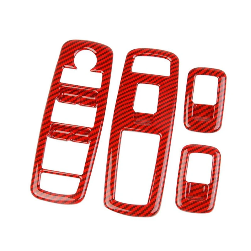 1 Set Car Glass Switch Frame Lifter Panel Decorative Cover Red Carbon Pattern Automotive Supplies For Dodge Charger
1 Set Car Glass Switch Frame Lifter Panel Decorative Cover Red Carbon Pattern Automotive Supplies For Dodge Charger