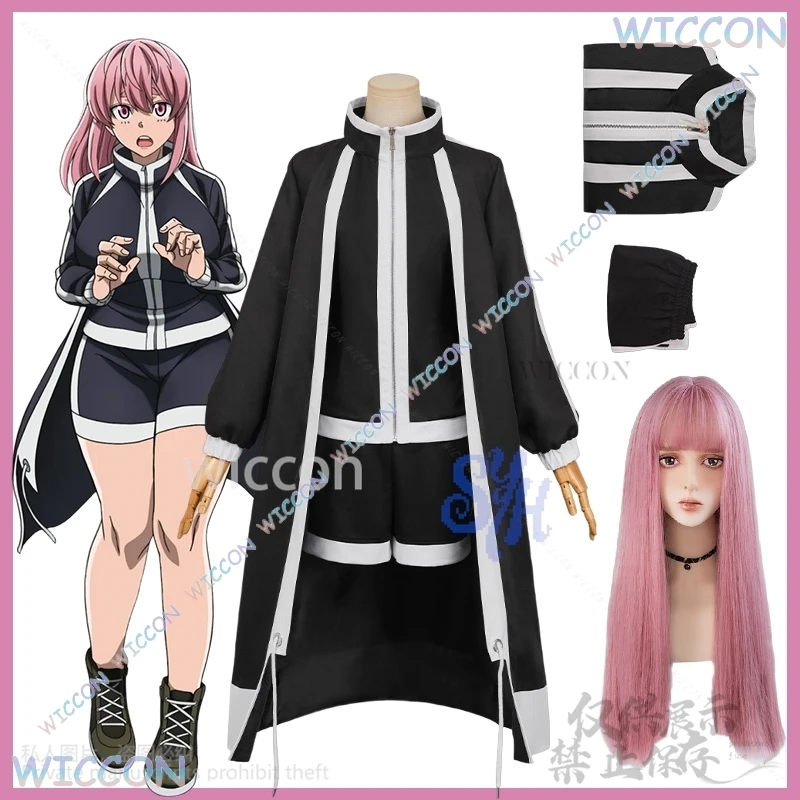 Homare Byobugaura Cosplay GACHIAKUTA Anime Costume JK School Uniform Long Black Goth Y2K Coat Pink Wigs Halloween Customized
Homare Byobugaura Cosplay GACHIAKUTA Anime Costume JK School Uniform Long Black Goth Y2K Coat Pink Wigs Halloween Customized