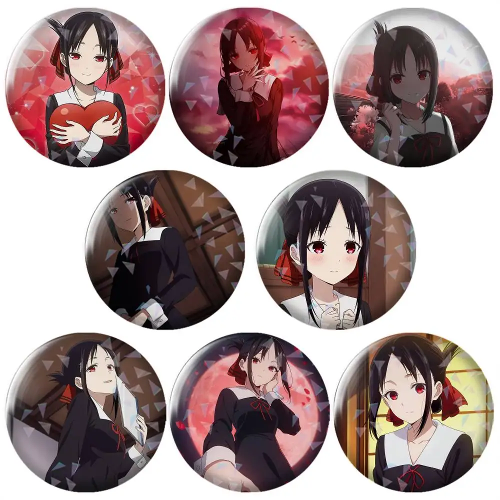 Kaguya Sama-a Love is W-War Brooch Metal Badge Brooch, Fashion Decorative Pins for Hat Bag Clothing Decoration Gift,Souvenir.
Kaguya Sama-a Love is W-War Brooch Metal Badge Brooch, Fashion Decorative Pins for Hat Bag Clothing Decoration Gift,Souvenir.