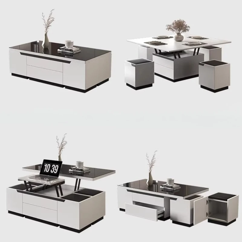 Multifunctional coffee table dining table, dual-purpose lift folding
Multifunctional coffee table dining table, dual-purpose lift folding