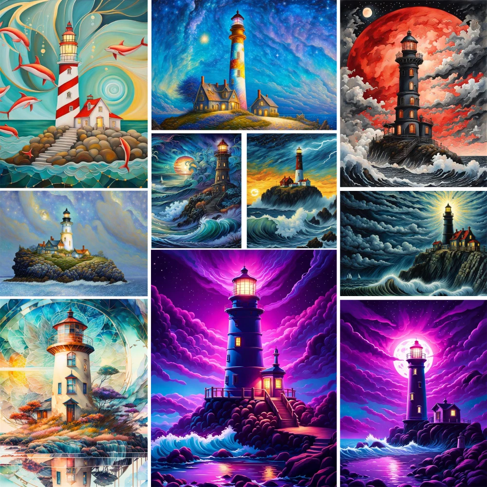 Landscape Lighthouse Printed Fabric Cross Stitch DIY Embroidery Set Handicraft Knitting Sewing Hobby Wholesale Package Mulina
Landscape Lighthouse Printed Fabric Cross Stitch DIY Embroidery Set Handicraft Knitting Sewing Hobby Wholesale Package Mulina