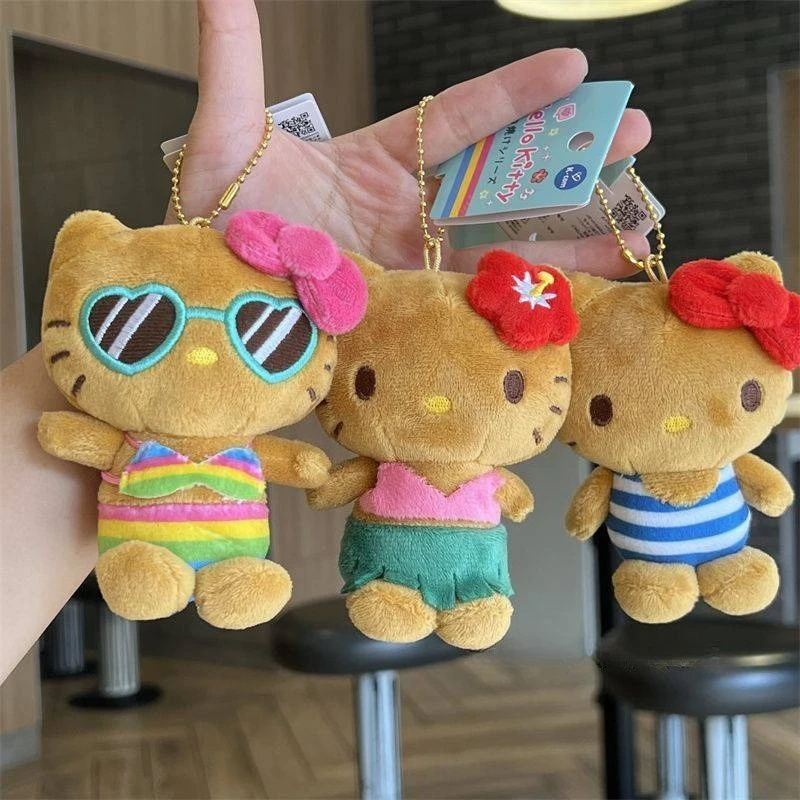 Black Skin Hello Kitty Beach Plush Keychain Hula Dance Swimsuits Sunglasses Design Plush Doll Pendant Diy Bag Decor Girls Gift
Black Skin Hello Kitty Beach Plush Keychain Hula Dance Swimsuits Sunglasses Design Plush Doll Pendant Diy Bag Decor Girls Gift