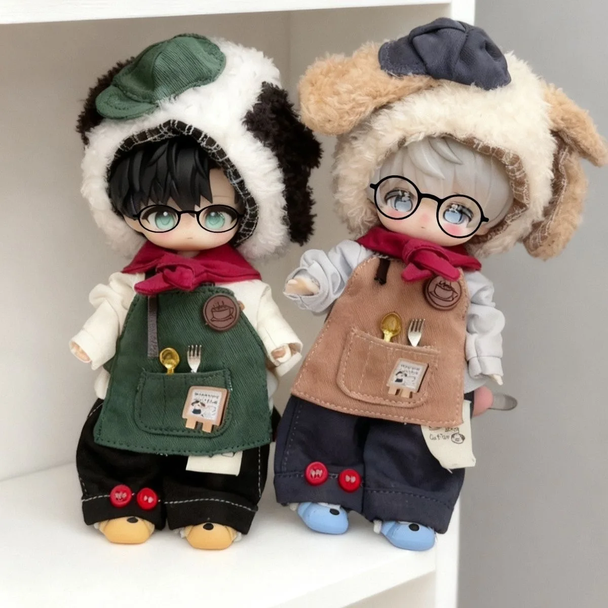 (customization 30day)BJD doll clothes suitable for 1/12 size white set clothes set doll accessories (5 points)
(customization 30day)BJD doll clothes suitable for 1/12 size white set clothes set doll accessories (5 points)