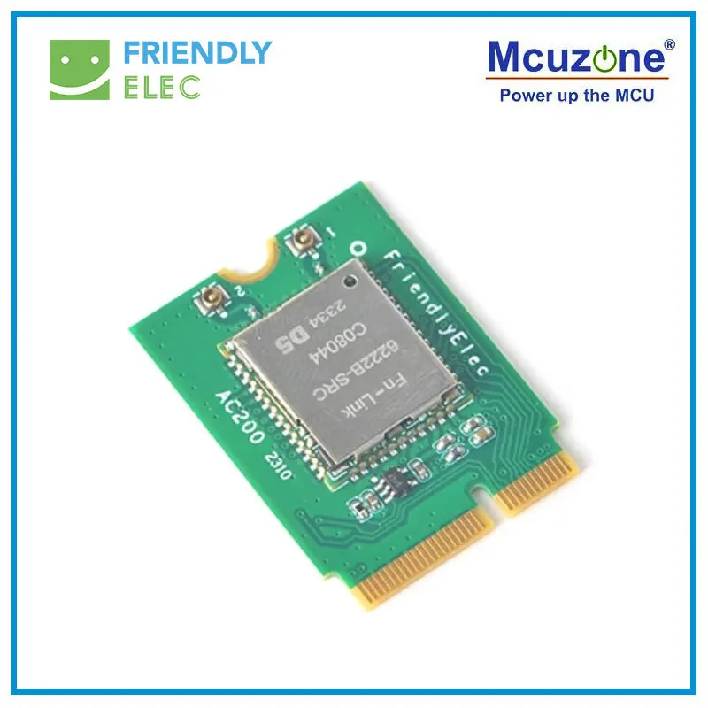 Дружественный двухдиапазонный модуль Wi-Fi Nano pi M.2 SDIO AC200, подходящий для Friendly R2S Plus/M5/R76S
Дружественный двухдиапазонный модуль Wi-Fi Nano pi M.2 SDIO AC200, подходящий для Friendly R2S Plus/M5/R76S