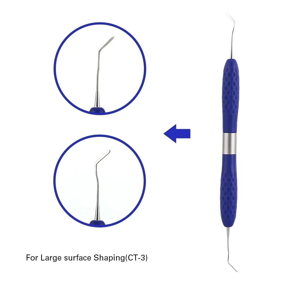 6Pcs/set Dental Resin Filler Aesthetic Restoration Tools Lm Resin Knife with Silicone Handle
6Pcs/set Dental Resin Filler Aesthetic Restoration Tools Lm Resin Knife with Silicone Handle